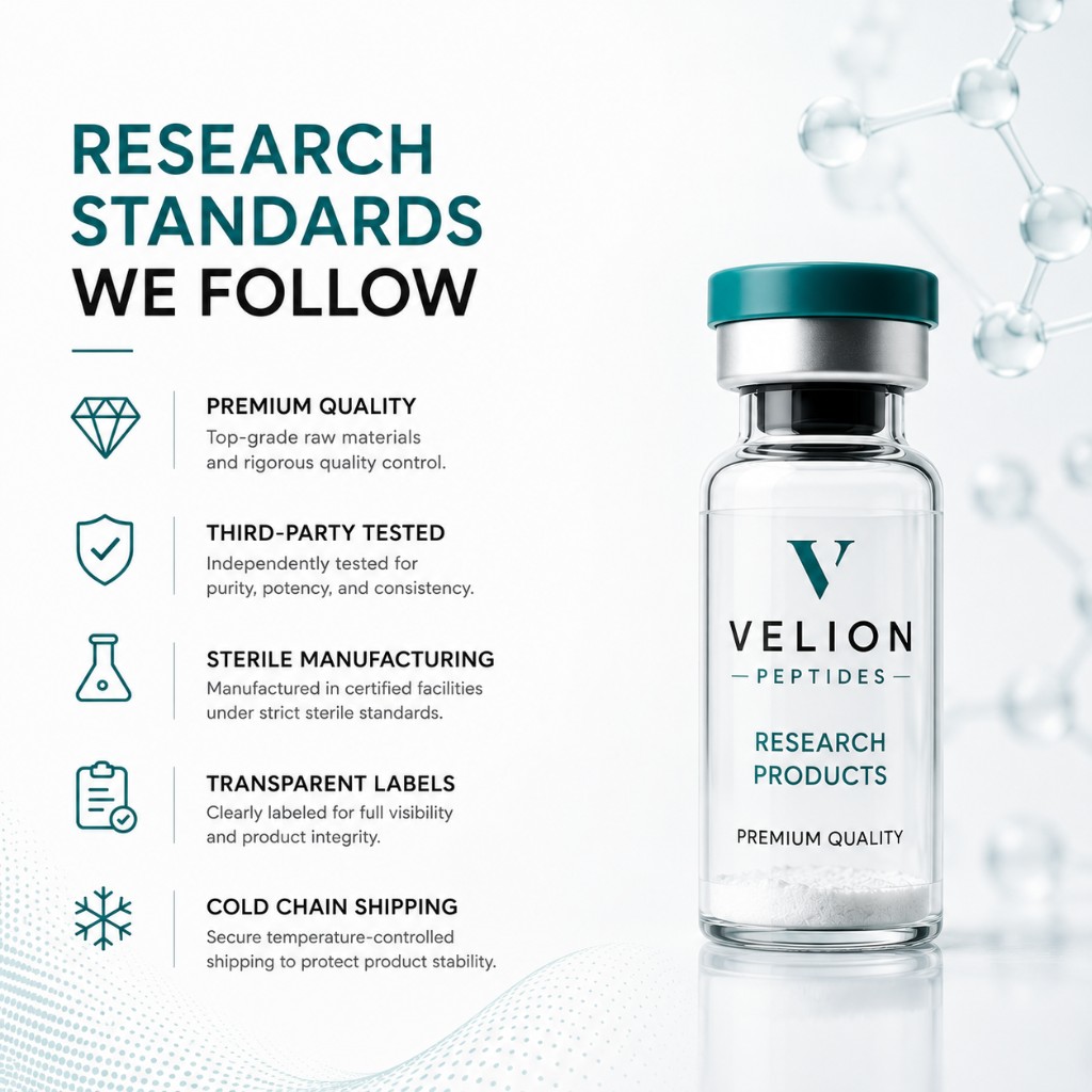 Research Standards Velion Peptides